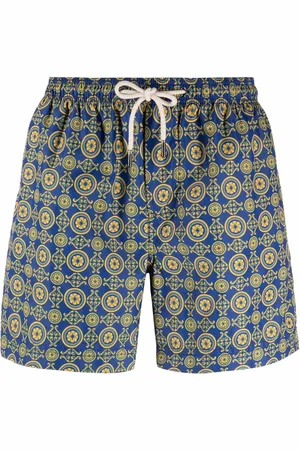 PENINSULA SWIMWEAR Short de bain à imprimé géométrique
