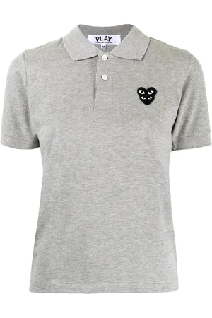 Comme des Garçons Polo à patch logo