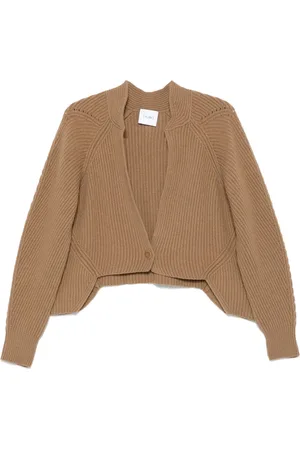 NUDE Cardigan à design asymétrique