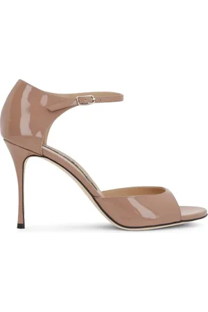 Sergio Rossi Sandales Godiva en cuir verni à bride cheville