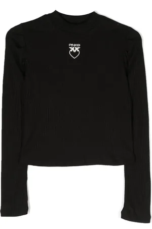Pinko Pull nervuré à logo brodé