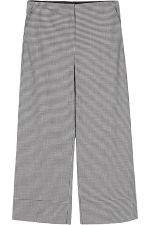 THEORY Pantalon droit à carreaux