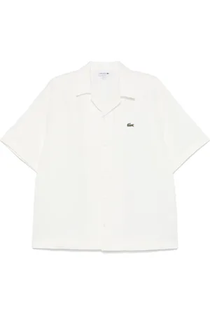 Lacoste Chemise en maille gaufrée