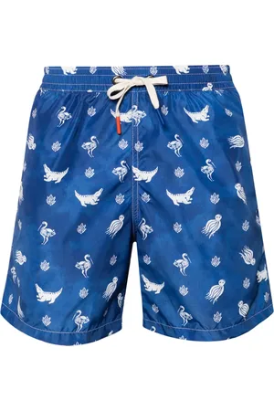 ALTEA Short de bain à imprimé graphique