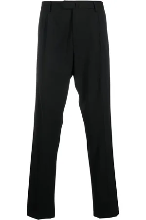 CARUSO Pantalon de costume en coton
