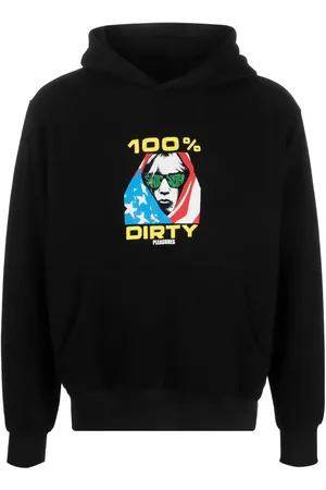 Pleasures Hoodie Dirty en coton mélangé à imprimé graphique