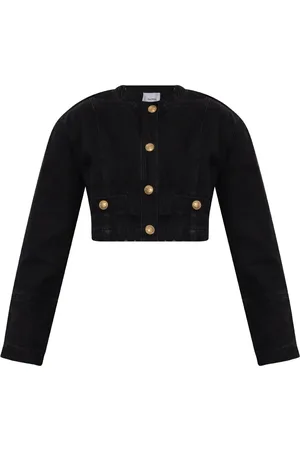 Halfboy Veste crop en jean