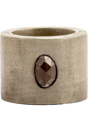 PARTS OF FOUR Bague Sistema en sterling sertie de saphir