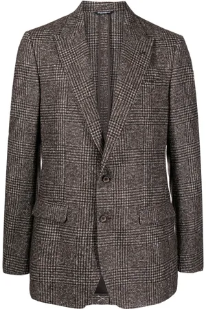 Dolce & Gabbana Blazer à motif tartan