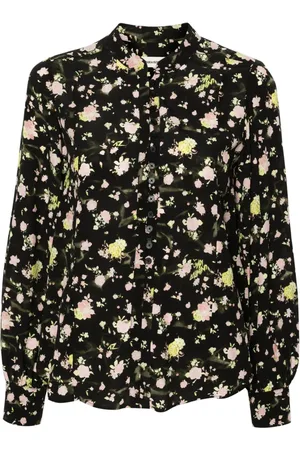 Zadig & Voltaire Blouse en crêpe à fleurs