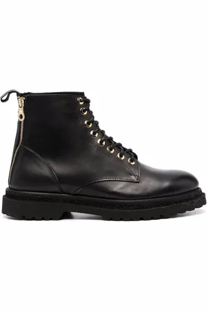 Giuliano Galiano Bottines zippées à lacets