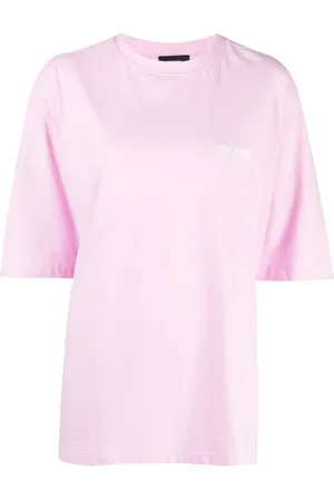 We11 Done T-shirt en coton à logo imprimé