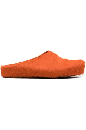 Marni Chaussons Fussbett Sabot en raphia