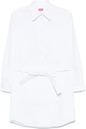 Kenzo Robe-chemise à coupe courte