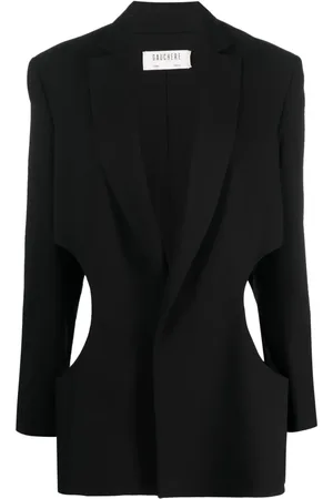 Gauchere Blazer boutonné à découpes