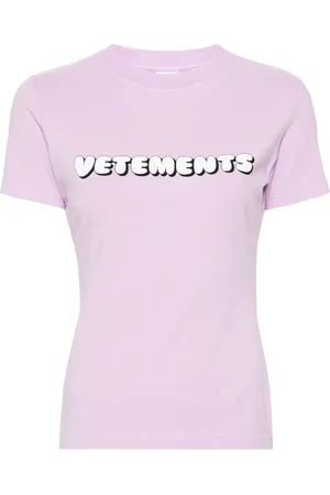 Vetements T-shirt à logo imprimé