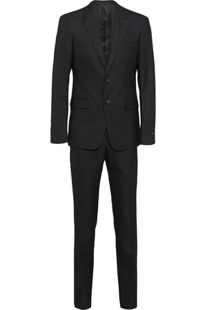 Prada Costume en laine à veste à simple boutonnage