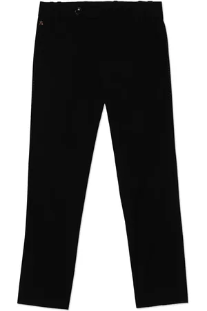 Maison Ava Pantalon à logo brodé