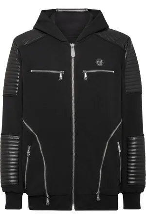 Philipp Plein Veste zippée à capuche