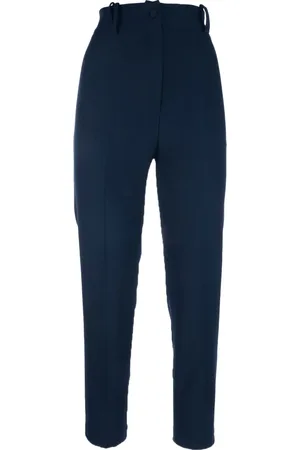 HEBE STUDIO Pantalon à effet froissé
