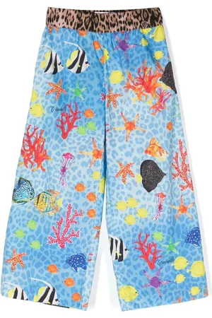 Roberto Cavalli Pantalon à imprimé graphique