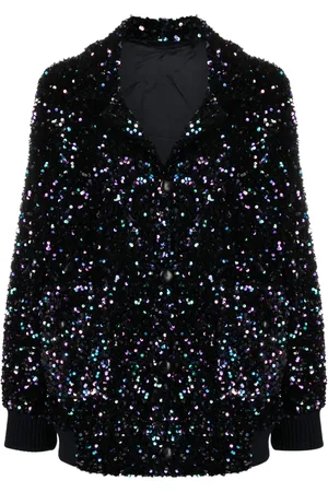 Blazé Milano Veste bomber Aileen Chabo brodée de sequins