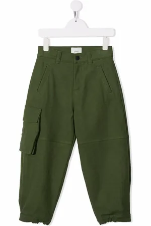 Fendi Pantalon ample à taille mi-haute