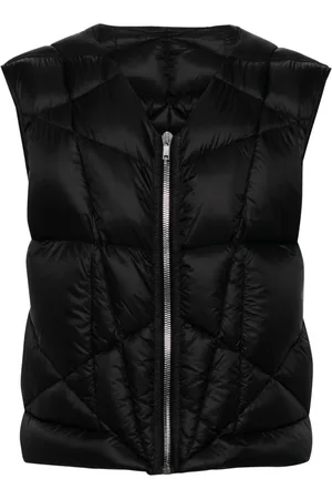 Rick Owens Gilet matelassé à fermeture zippée