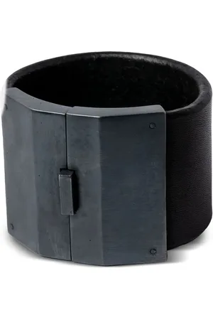 PARTS OF FOUR Bracelet Box Lock en cuir