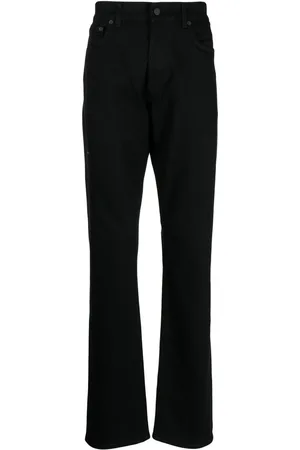 Dunhill Pantalon droit à coupe cinq poches
