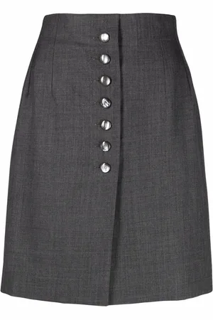 Dior Minijupe à boutonnière (années 1990)