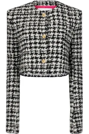 Nina Ricci Veste en laine à motif pied-de-poule
