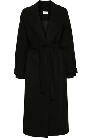 P.A.R.O.S.H. Manteau ceinturé à simple boutonnage