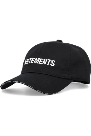 Vetements Casquette en coton à logo brodé