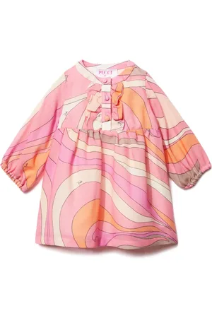 PUCCI Junior Robe à imprimé Marmo