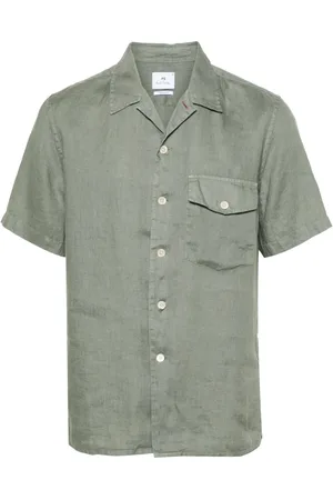 Paul Smith Chemise en lin à design sans manches
