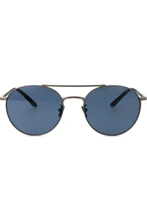 Giorgio Armani Lunettes de soleil à monture ronde
