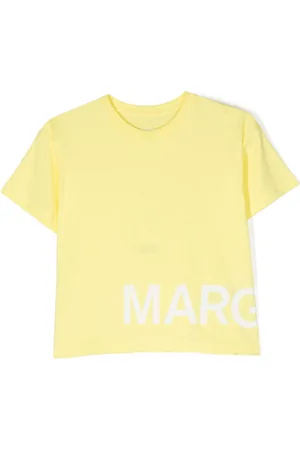 Maison Margiela T-shirt en coton à logo imprimé