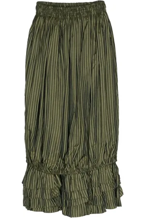 Jean Paul Gaultier Jupe évasée à rayures (années 1990)