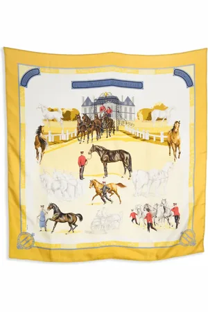 Hermès X Hubert de Watrigant foulard (1989)