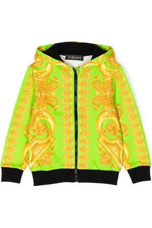 VERSACE Veste imprimée à capuche
