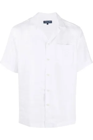 Frescobol Carioca Chemise en lin à manches courtes