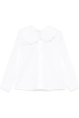 MISS GRANT Blouse à col pointu