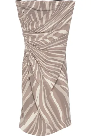 Gucci Robe courte à motif zébré (années 2010)