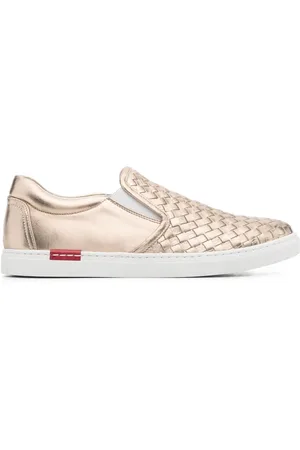 Scarosso Baskets Gabriella en cuir tressé