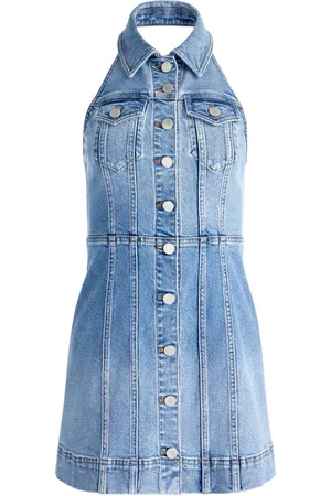 ALICE+OLIVIA Robe Kendall en jean