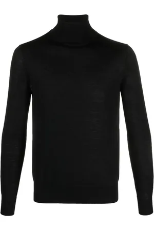 BALLANTYNE Pull en maille fine à col roulé