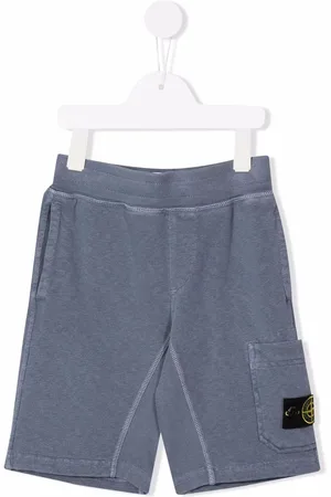 Stone Island Bermuda à patch logo