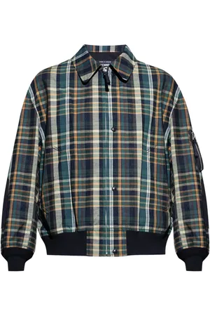 Comme des Garçons Veste bomber à carreaux