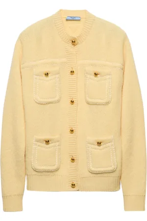 Prada Cardigan en cachemire à poches multiples